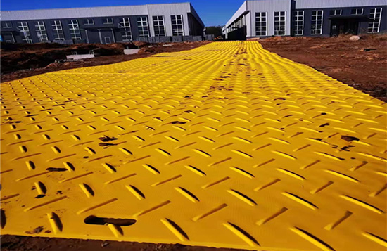 绿色环保新型 PE 铺路垫板开拓可持续建设之路