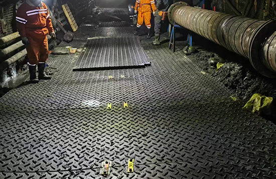 路面保护垫板的使用方法